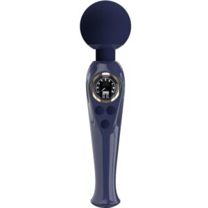 Pretty Love Skyler — Wand Massager, Rechargeable, Blue — Vibrators