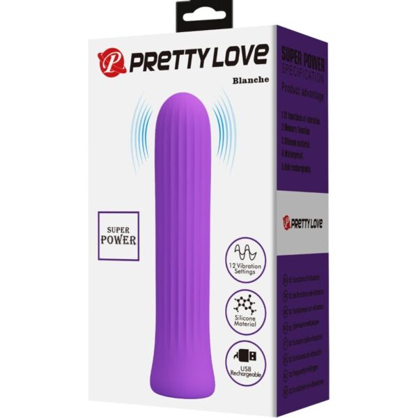 Pretty Love Blanche — Bullet Vibrator, Rechargeable, Lilac — Bullet Vibrators — view 6