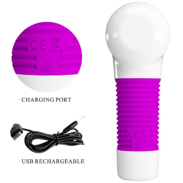 Pretty Love Magic Gum — Personal Massager, Rechargeable, Purple — Clitoral Stimulators — view 7
