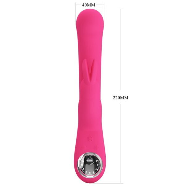 Pretty Love Lamar — Rabbit Vibrator, Rechargeable, Pink — Rabbit Vibrators — view 8