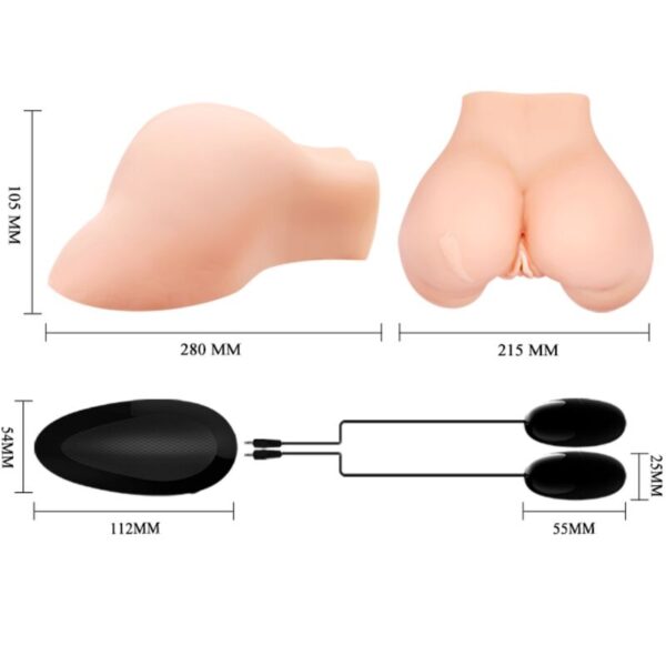 Crazy Bull Mesh — Vibrating Masturbator, Remote Control — Vibrating Strokers — view 11