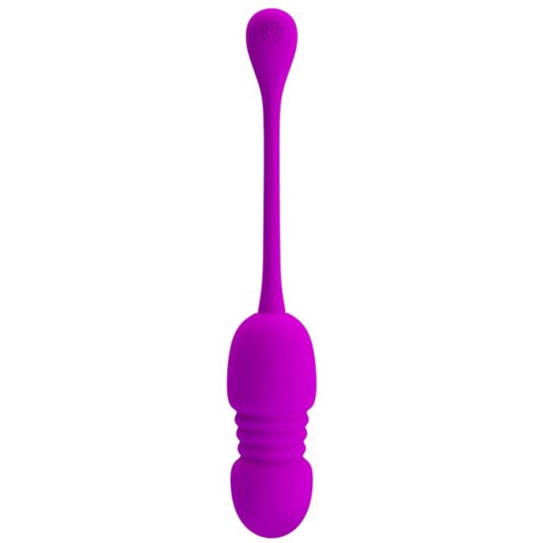 Pretty Love Callie — Vibrating Egg, Silicone, Purple — Clitoral Stimulators — view 3