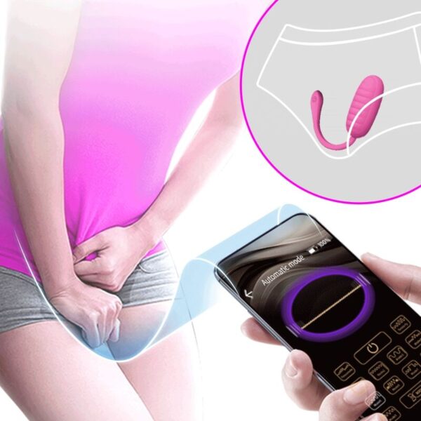 Pretty Love Catalina — Vibrating Egg, App-Controlled, Pink — App-Controlled Sex Toys — view 4