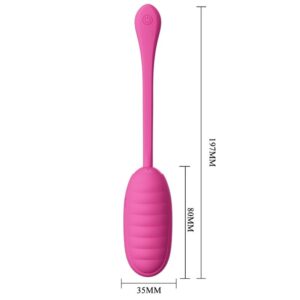 Pretty Love Catalina — Vibrating Egg, App-Controlled, Pink — App-Controlled Sex Toys — view 2