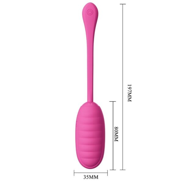 Pretty Love Catalina — Vibrating Egg, App-Controlled, Pink — App-Controlled Sex Toys — view 2