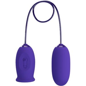 Pretty Love Daisy Youth — Vibrating Egg, Silicone, Violet — Clitoral Stimulators