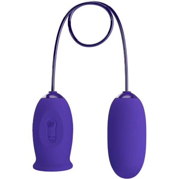 Pretty Love Daisy Youth — Vibrating Egg, Silicone, Violet — Clitoral Stimulators