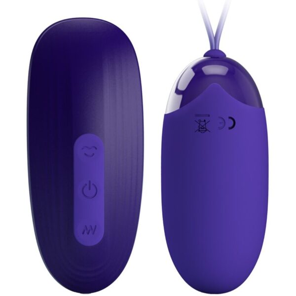 Pretty Love — Vibrating Egg, Rechargeable, Purple — Clitoral Stimulators — view 3