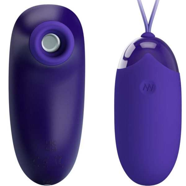 Pretty Love — Vibrating Egg, Rechargeable, Purple — Clitoral Stimulators