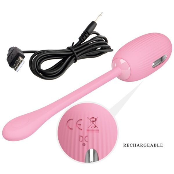 Pretty Love Doreen — Vibrating Egg, App-Controlled, Pink — App-Controlled Sex Toys — view 10