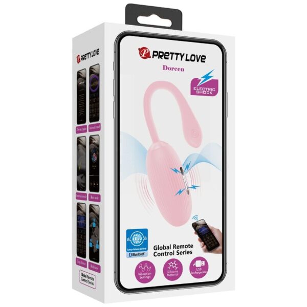 Pretty Love Doreen — Vibrating Egg, App-Controlled, Pink — App-Controlled Sex Toys — view 12