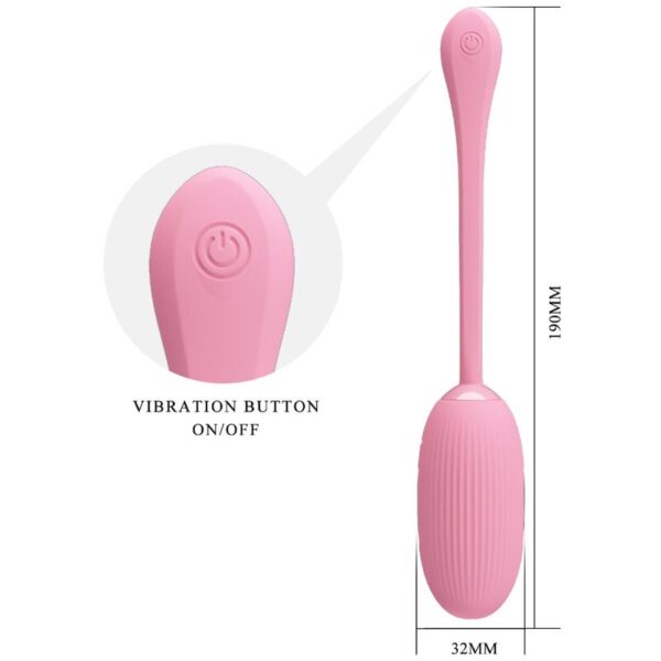 Pretty Love Doreen — Vibrating Egg, App-Controlled, Pink — App-Controlled Sex Toys — view 6
