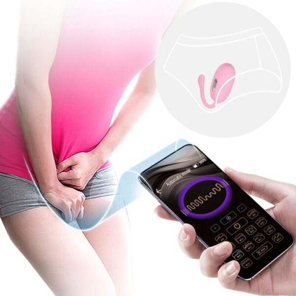Pretty Love Doreen — Vibrating Egg, App-Controlled, Pink — App-Controlled Sex Toys — view 8