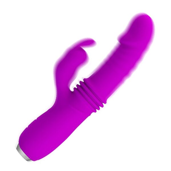 Pretty Love Dorothy — Thrusting Vibrator, Rechargeable, Purple — Rabbit Vibrators — view 7