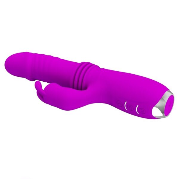 Pretty Love Dorothy — Thrusting Vibrator, Rechargeable, Purple — Rabbit Vibrators — view 4
