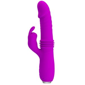 Pretty Love Dorothy — Thrusting Vibrator, Rechargeable, Purple — Rabbit Vibrators — view 3