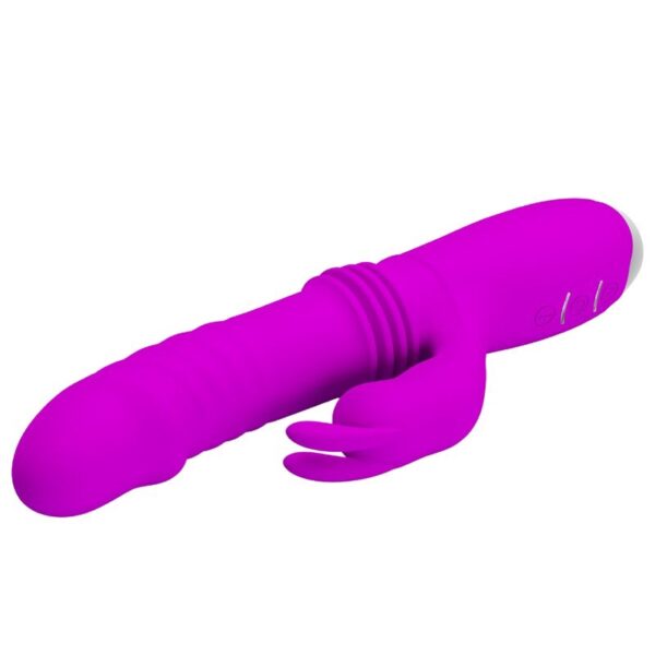 Pretty Love Dorothy — Thrusting Vibrator, Rechargeable, Purple — Rabbit Vibrators — view 6