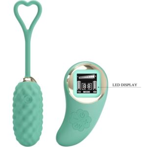 Pretty Love Vivian — Vibrating Egg, Rechargeable, Green — Clitoral Stimulators — view 3