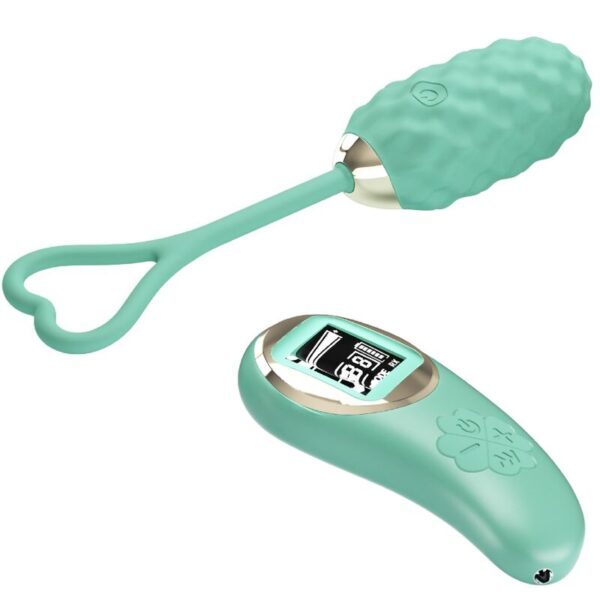 Pretty Love Vivian — Vibrating Egg, Rechargeable, Green — Clitoral Stimulators — view 2