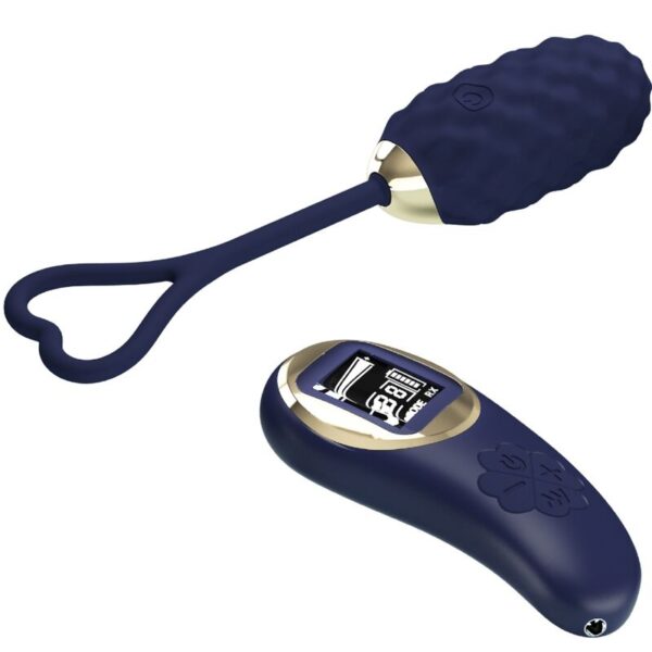 Pretty Love Vivian — Vibrating Egg, Rechargeable, Blue — Clitoral Stimulators — view 2