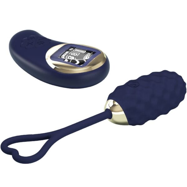 Pretty Love Vivian — Vibrating Egg, Rechargeable, Blue — Clitoral Stimulators — view 8