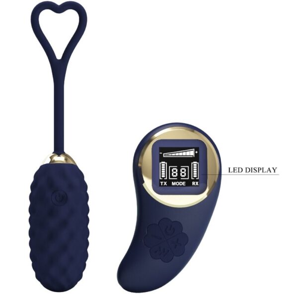 Pretty Love Vivian — Vibrating Egg, Rechargeable, Blue — Clitoral Stimulators — view 9