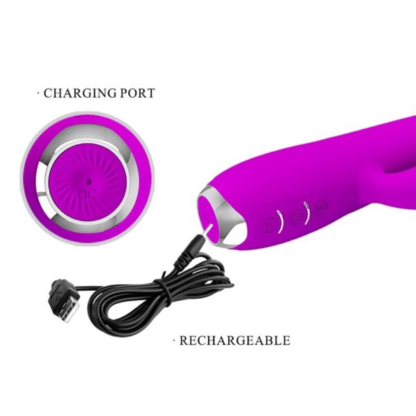Pretty Love Gloria — Rabbit Vibrator, Rechargeable, Violet — Rabbit Vibrators — view 8