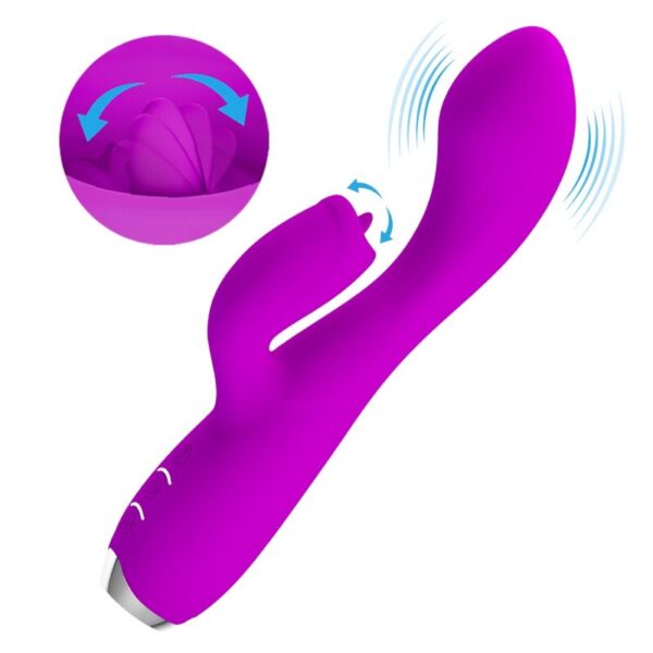 Pretty Love Gloria — Rabbit Vibrator, Rechargeable, Violet — Rabbit Vibrators — view 4