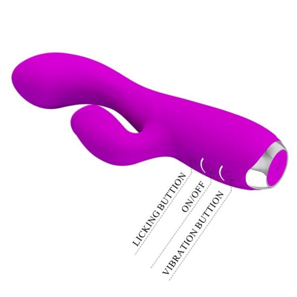 Pretty Love Gloria — Rabbit Vibrator, Rechargeable, Violet — Rabbit Vibrators — view 3
