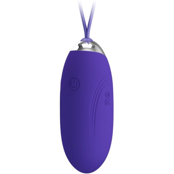 Pretty Love Jenny Youth — Vibrating Egg, Remote Control, Violet — Clitoral Stimulators — view 4