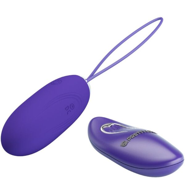Pretty Love Jenny Youth — Vibrating Egg, Remote Control, Violet — Clitoral Stimulators — view 3