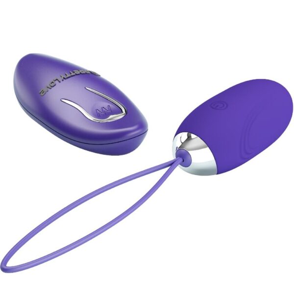 Pretty Love Jenny Youth — Vibrating Egg, Remote Control, Violet — Clitoral Stimulators — view 2
