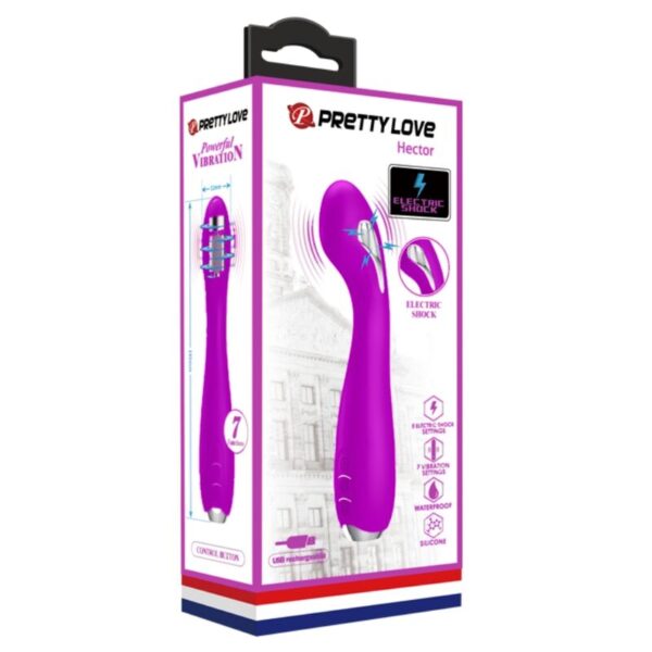 Pretty Love Hector — G-Spot Vibrator, Rechargeable, Purple — G-Spot Vibrators — view 2
