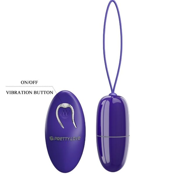 Pretty Love Selkie Youth — Vibrating Egg, Remote Control, Violet — Clitoral Stimulators — view 6