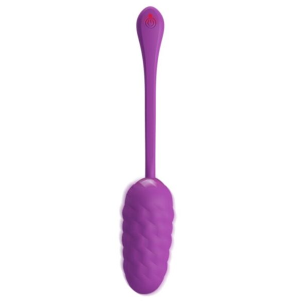 Pretty Love — Vibrating Egg, Silicone, Purple — Clitoral Stimulators — view 7