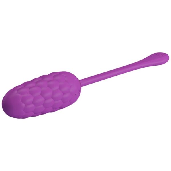 Pretty Love — Vibrating Egg, Silicone, Purple — Clitoral Stimulators — view 8
