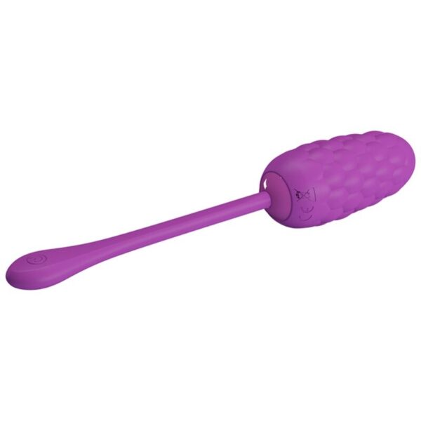 Pretty Love — Vibrating Egg, Silicone, Purple — Clitoral Stimulators — view 9