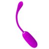 Pretty Love Julius — Vibrating Egg, Silicone, Purple — Clitoral Stimulators