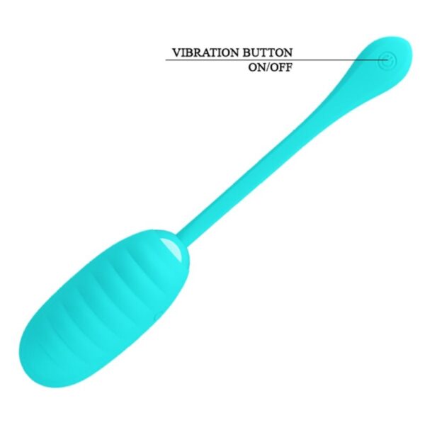 Pretty Love Kirk — Vibrating Egg, Silicone, Light Green — Vibrating Eggs — view 9