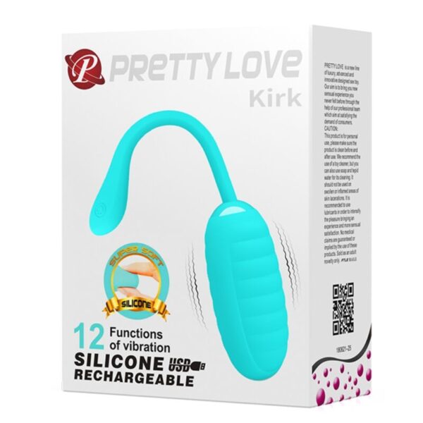 Pretty Love Kirk — Vibrating Egg, Silicone, Light Green — Vibrating Eggs — view 10