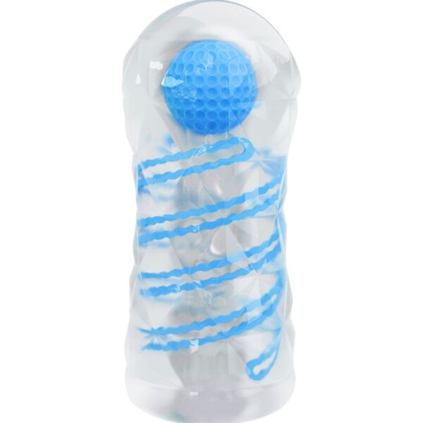 Pretty Love Small Spirals — Male Masturbator, Blue — Male Masturbators — view 4