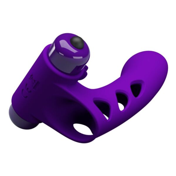 Pretty Love Orlando — Finger Vibrator, Silicone, Purple — Clitoral Stimulators — view 8