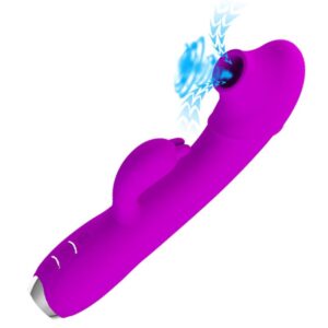 Pretty Love Regina — Rabbit Vibrator, Rechargeable, Purple — Rabbit Vibrators — view 3
