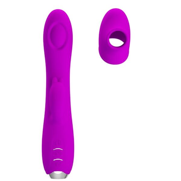 Pretty Love Regina — Rabbit Vibrator, Rechargeable, Purple — Rabbit Vibrators — view 4