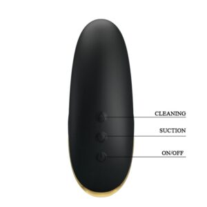 Pretty Love — Clit Sucker, Rechargeable, Black — Clitoral Stimulators — view 3