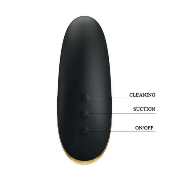 Pretty Love — Clit Sucker, Rechargeable, Black — Clitoral Stimulators — view 3