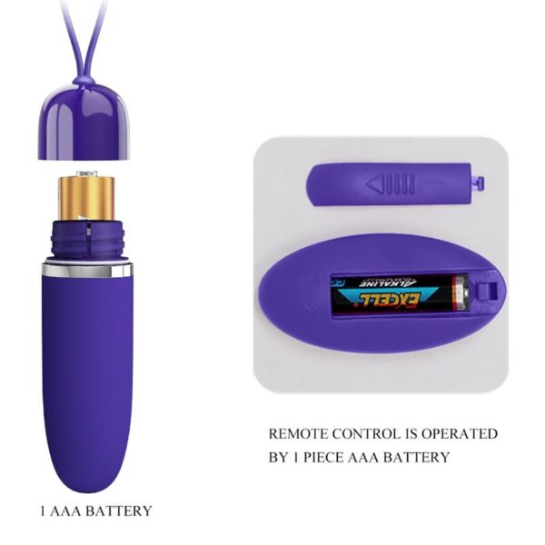 Pretty Love Darlene Youth — Bullet Vibrator, Remote Control — Bullet Vibrators — view 5