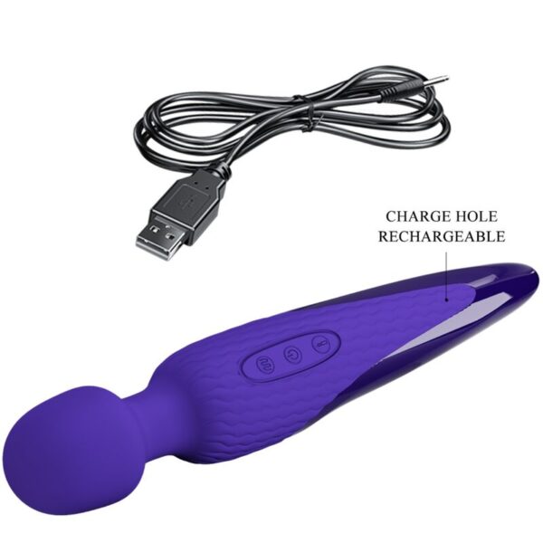 Pretty Love Antony Youth — Wand Massager, Heated, Violet — Handheld Massagers — view 7