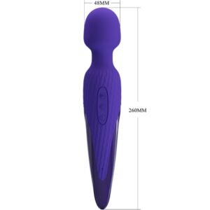 Pretty Love Antony Youth — Wand Massager, Heated, Violet — Handheld Massagers — view 3