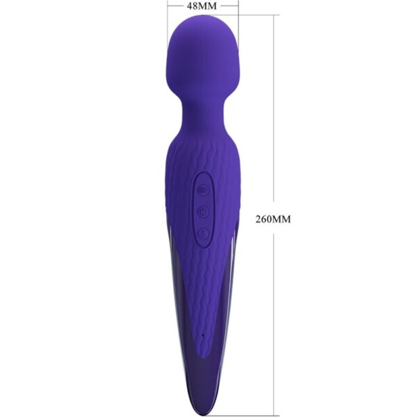 Pretty Love Antony Youth — Wand Massager, Heated, Violet — Handheld Massagers — view 3